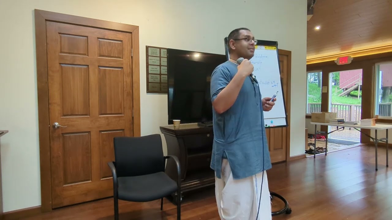 Finding and becoming a Mentor by HG Radhika Raman Dasa - KRISHNA HOUSE RETREAT 2024
