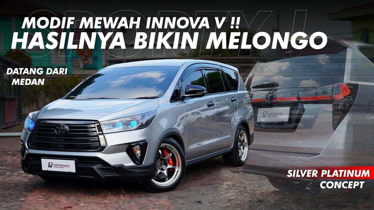 MODIF INNOVA SILVER INI.. WOWW BANGET !! | Apa saja modifnya?