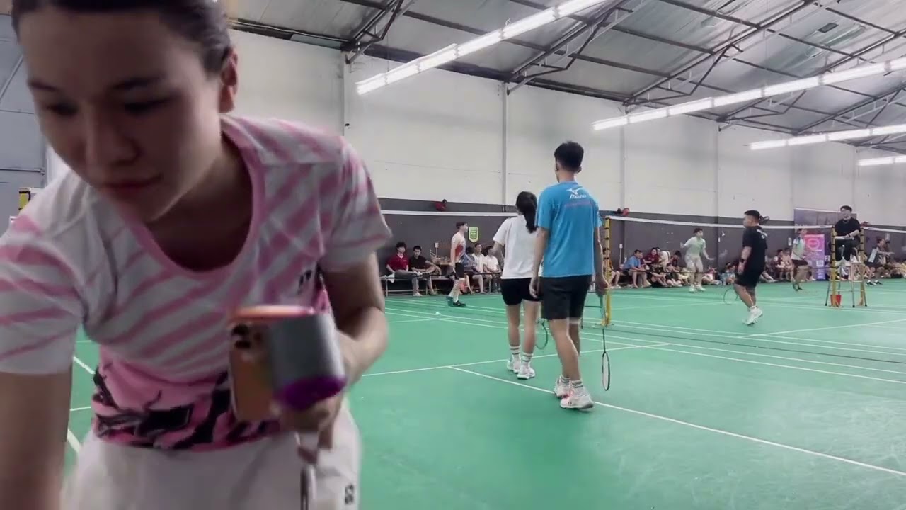 Giải Cầu Lông Pam Badminton các trận đấu nhóm 2 mở rộng