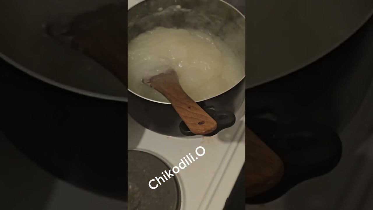 Let me show you how to make Agidi/Eko with cornflour flour. step by step