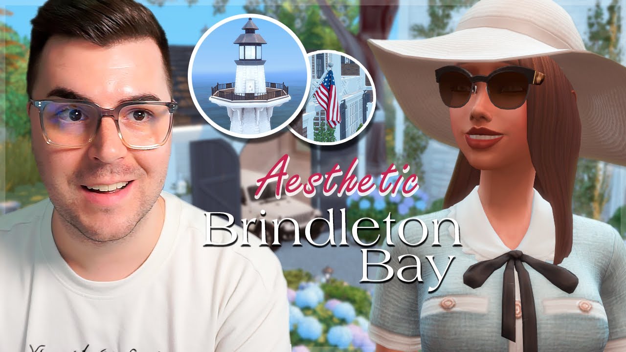 Convierte Brindleton Bay en un barrio AESTHETIC ⛵️⚓️ Los Sims 4 CC Save file