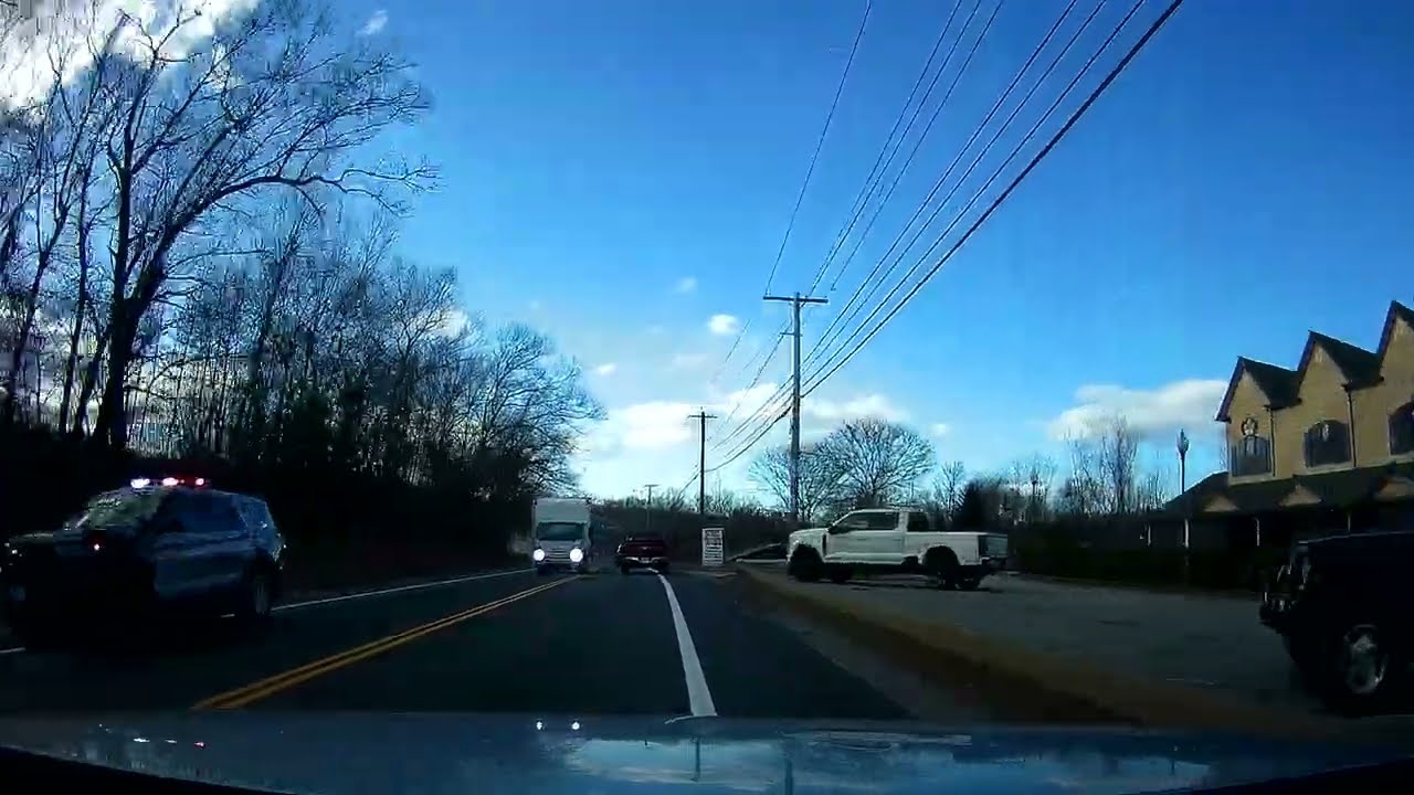 Minor Car Accident on Douglas Pike in Smithfield, Rhode Island