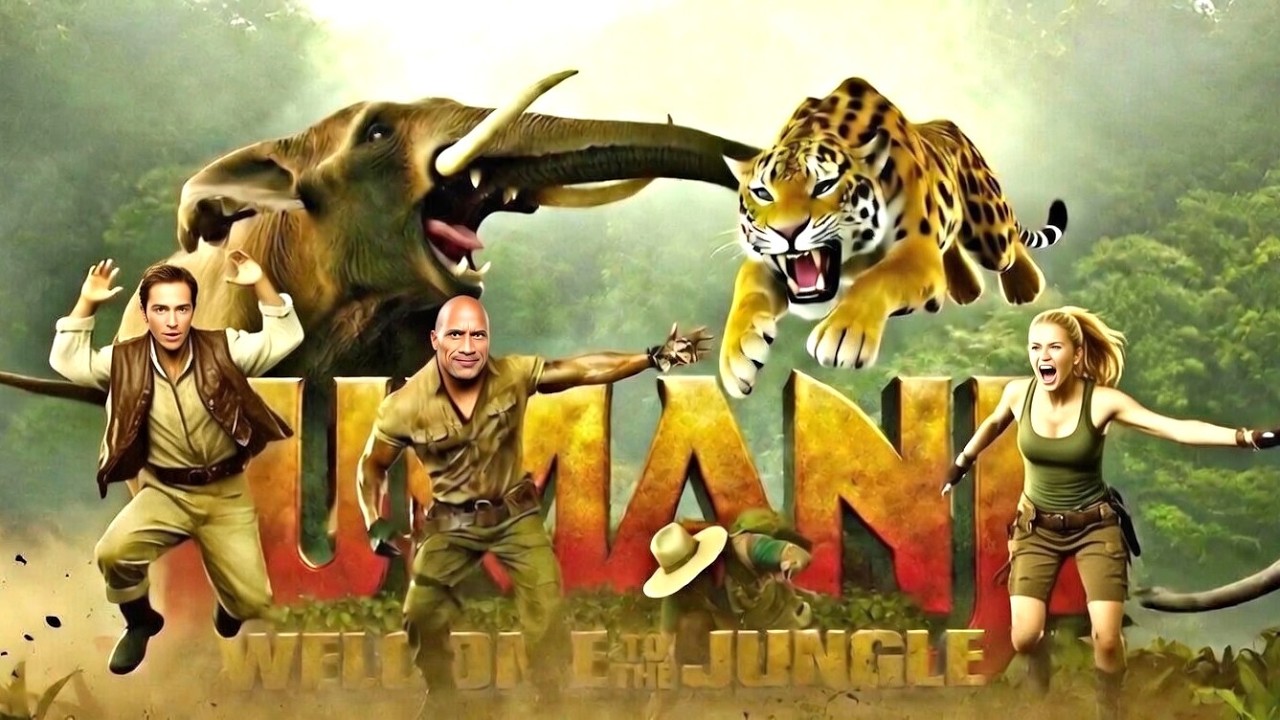 Jumanji Welcome to the Jungle (2017) Movie | Dwayne Johnson, Jack Black, Karen Gi | Recaps & Reviews
