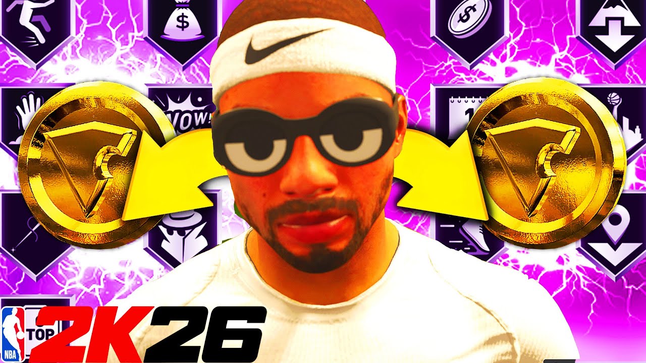 NBA 2K26 — НОВЫЙ СПОСОБ ПРОГРЕССА БЕЗЛИМИТНЫХ ЗНАЧКОВ И VC! БЫСТРЫЕ ЗНАЧКИ И ОШИБКА VC В NBA 2K26!