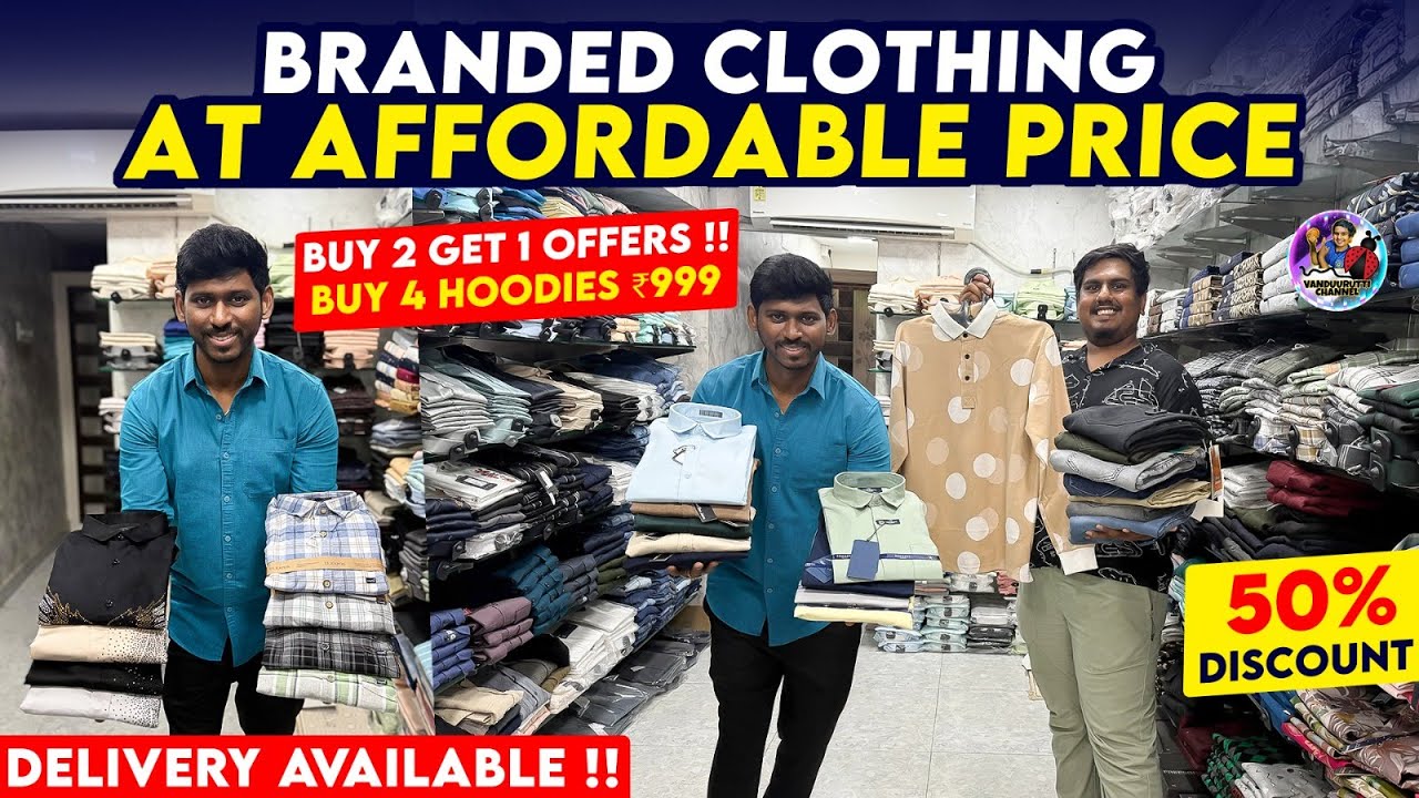 50% Discount | Branded Clothing at Affordable Price | Chennai