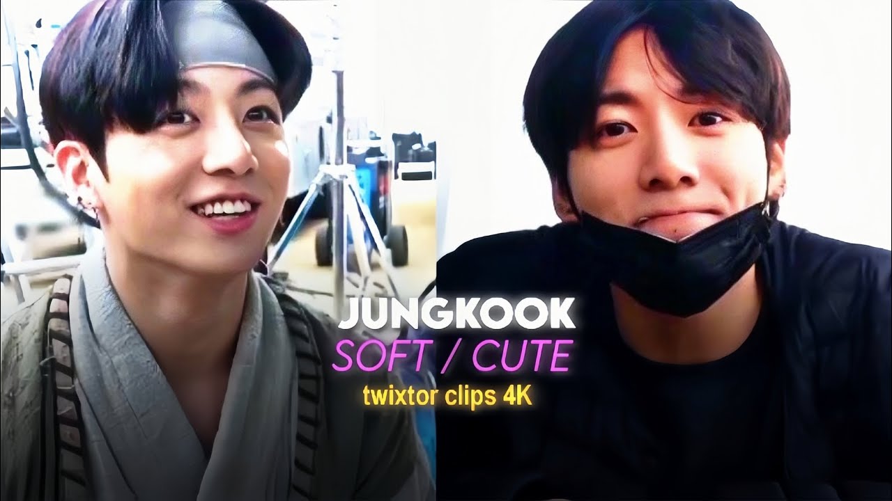 JUNGKOOK SOFT/CUTE (twixtor clips 🖇️)