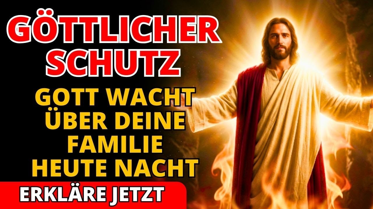 ⚔️ Übergib Diese Nacht Gott: Er BEKÄMPFT Jeden Angriff, Während Deine Familie Ruht
