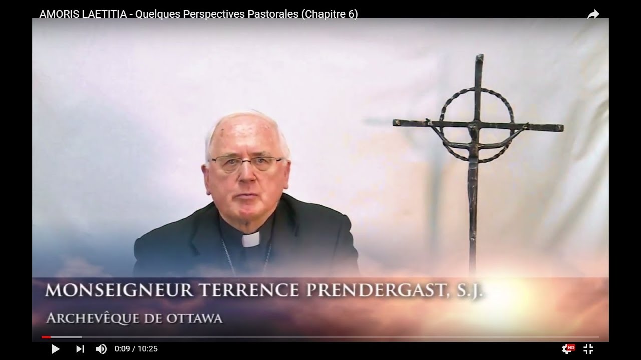 AMORIS LAETITIA - Quelques perspectives pastorales (Chapitre 6)