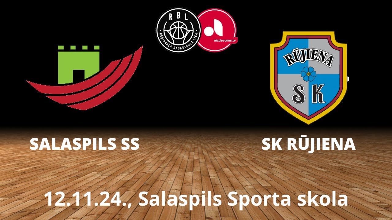 RBL Salaspils SS - SK Rūjiena TIEŠRAIDE [12.11.24.]