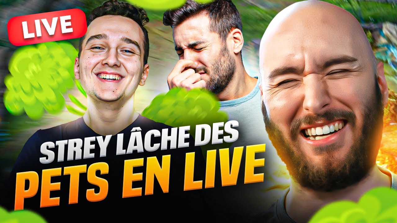 DU JAMAIS VU DANS LA HONTE : STREY PÈTE EN LIVE ?!