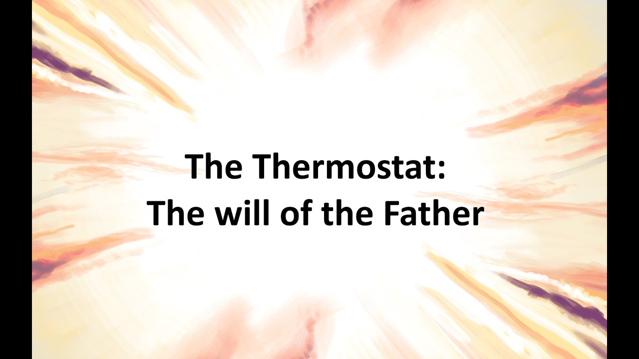 The Thermostat: The Will of the Father