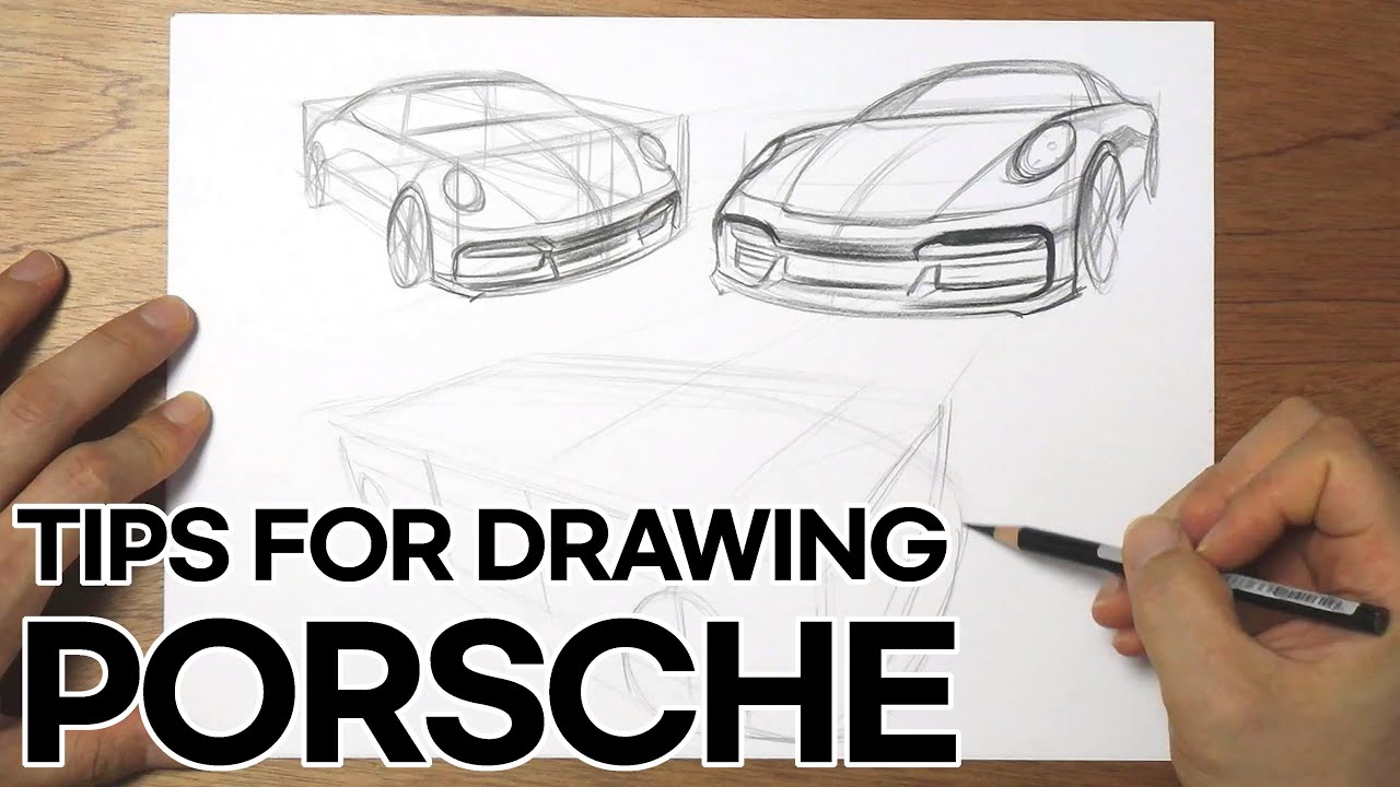 Tips for drawing Porsche