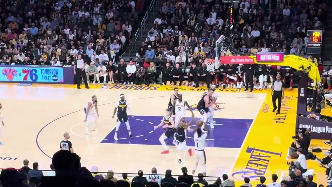LA Lakers Vs Denver Nuggets 4/27/24 Game 4