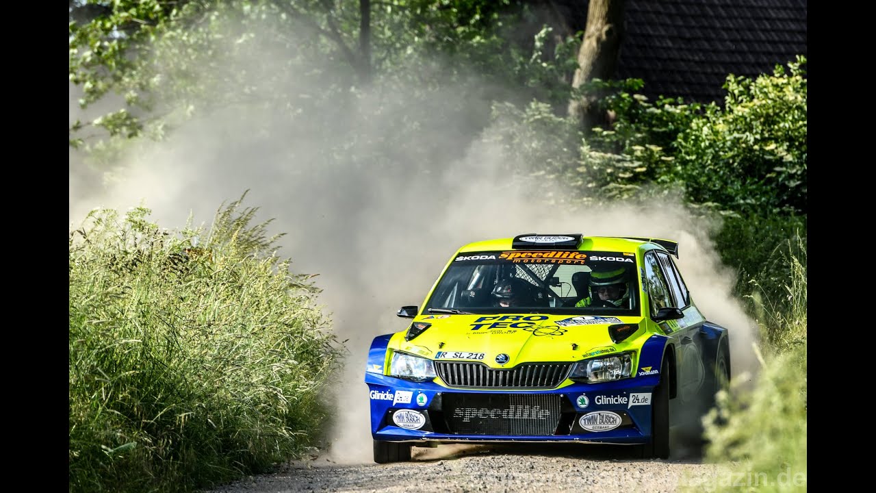 50. ADAC Rallye Stemweder Berg Onboard Skoda Fabia R5 Geipel/Becker-Brugger WP5 Eisbergen