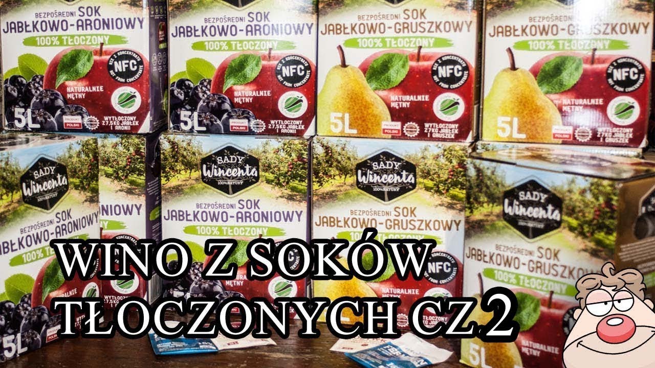 Wino, cydr z Soków Tłoczonych 100% NFC - 1000l wina?!?! DOSŁADZANIE - ekspresowy przepis cz.2