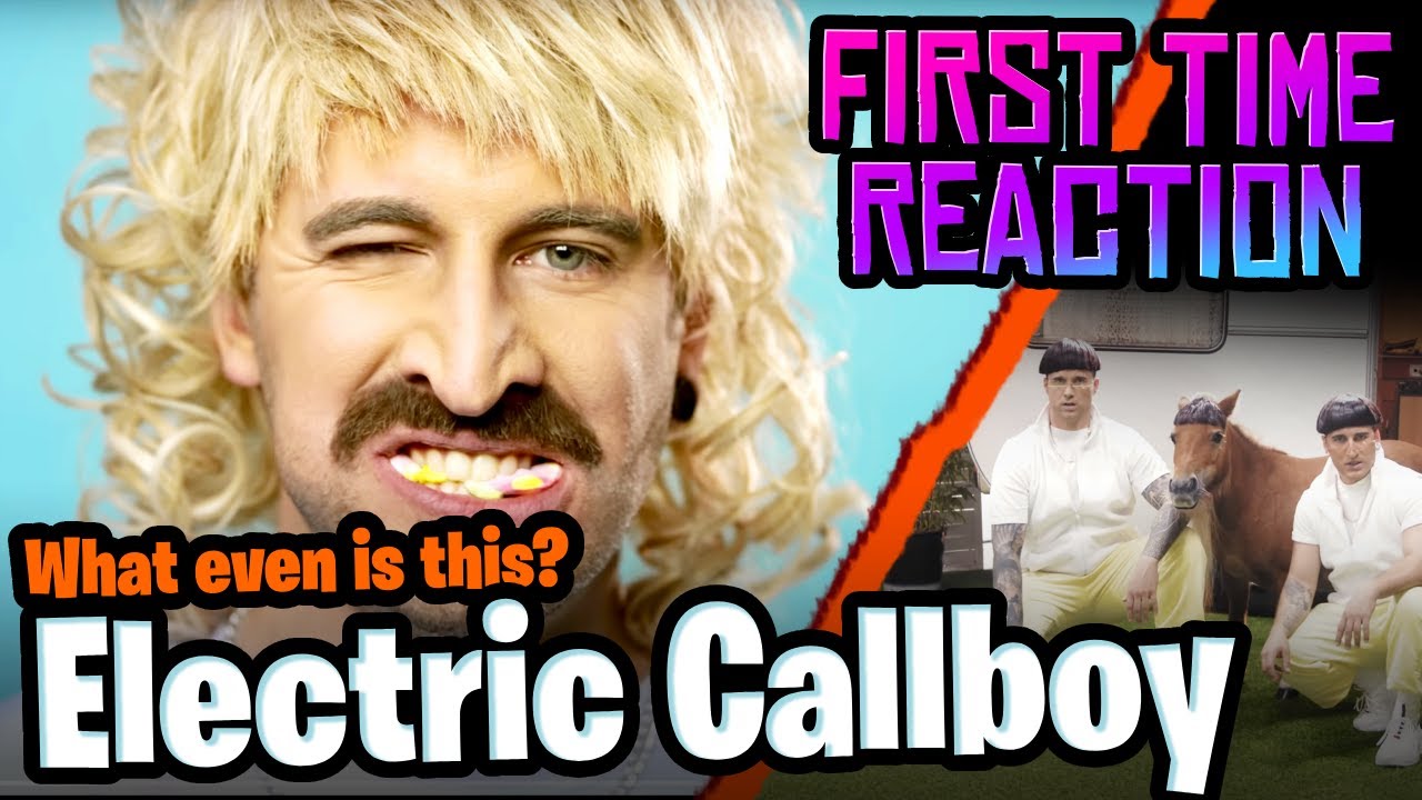 First Time Listening to Electric Callboy: Hypa Hypa & We got the moves | Reaction