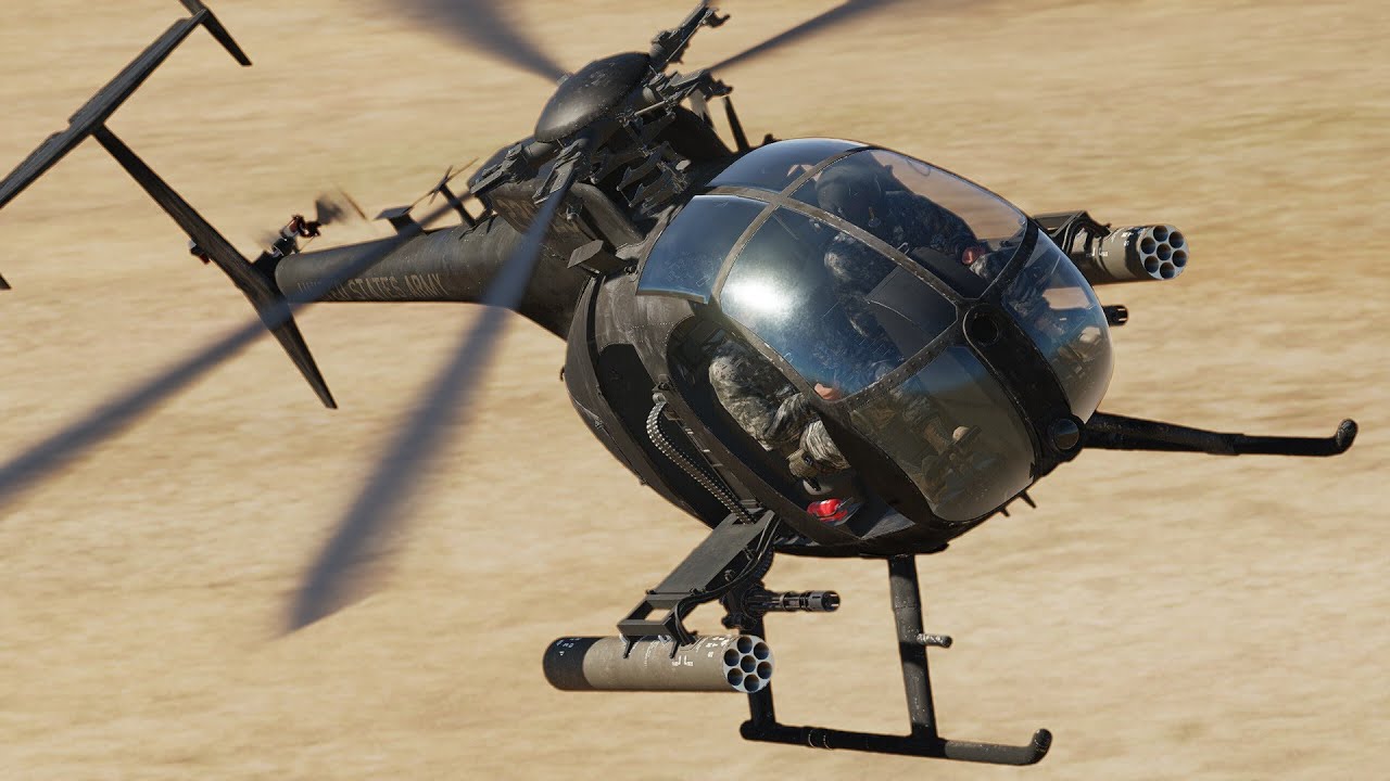 DCS World Cinematic – 160th SOAR Intercept Mission | Black Hawk Down Recreation