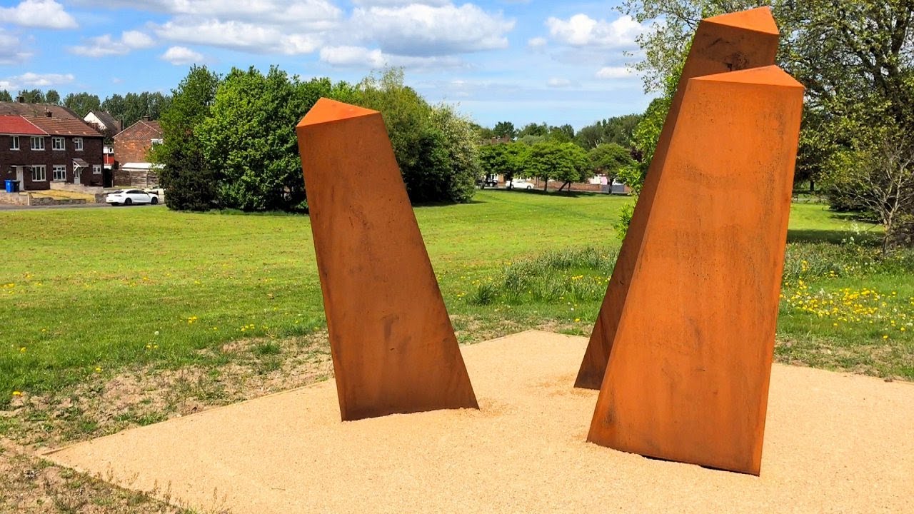 Mackworth Memorial Sculpture to Conflict, Derby. (incomplete memorial)