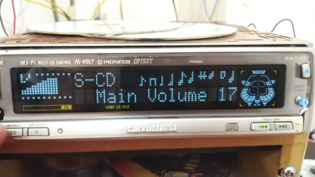 DEX-P1 Carrozzeria Pioneer High end old school JDM version head unit (Part 1)