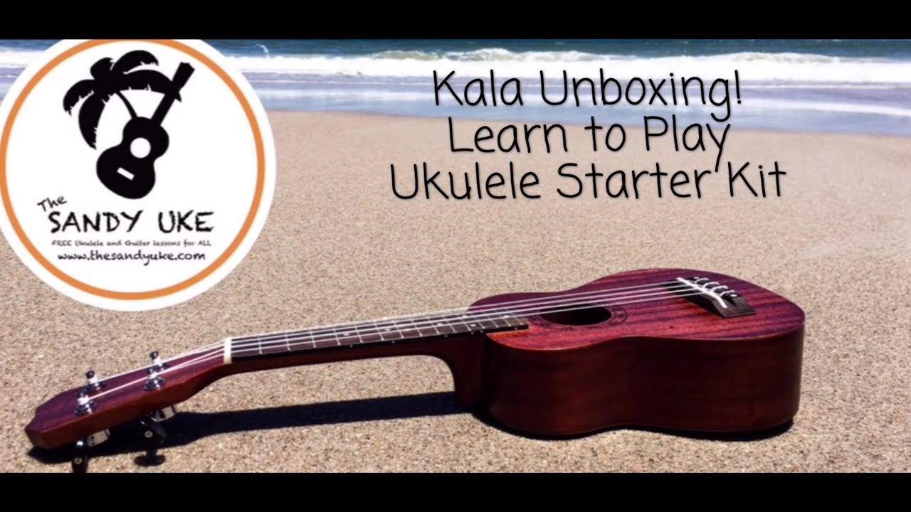 Kala Learn to Play Ukulele Starter Kit // Unboxing // The Sandy Uke