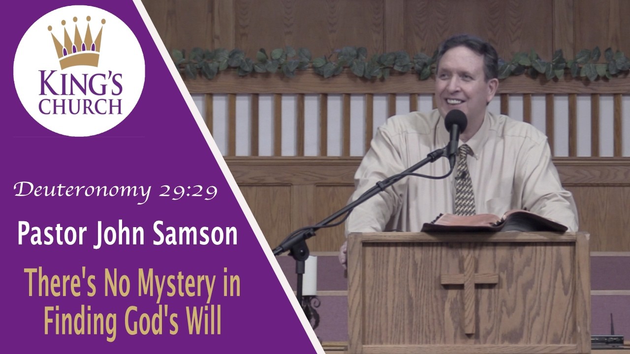 There's No Mystery in Finding God's Will