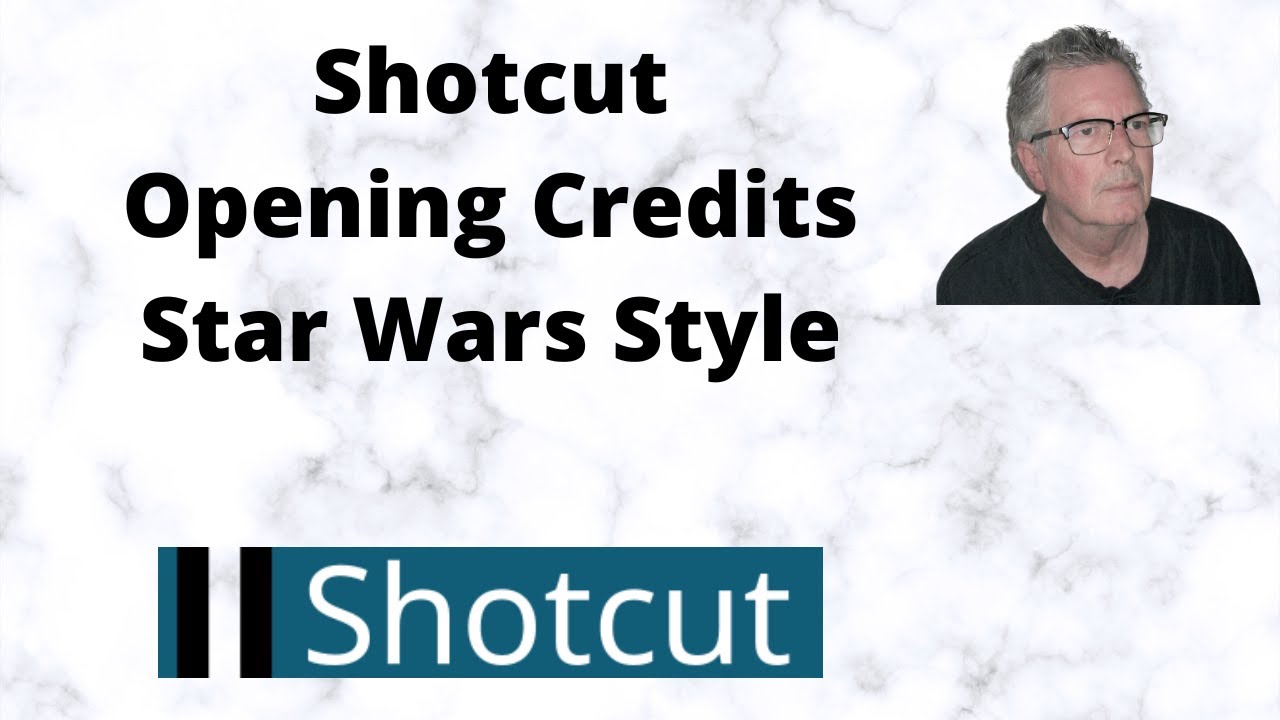 Shotcut - Star Wars Opening Credits Effect