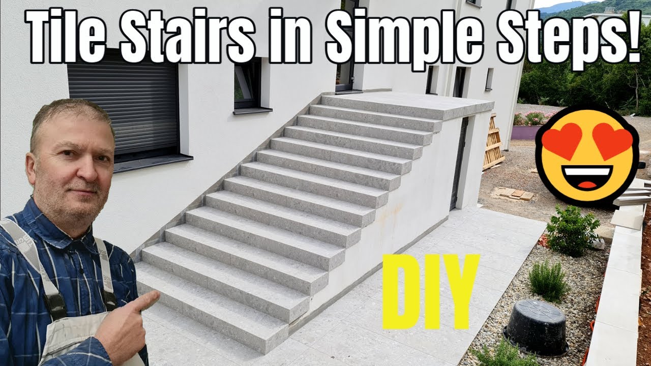 How to Tile Stairs Like a Pro | DIY