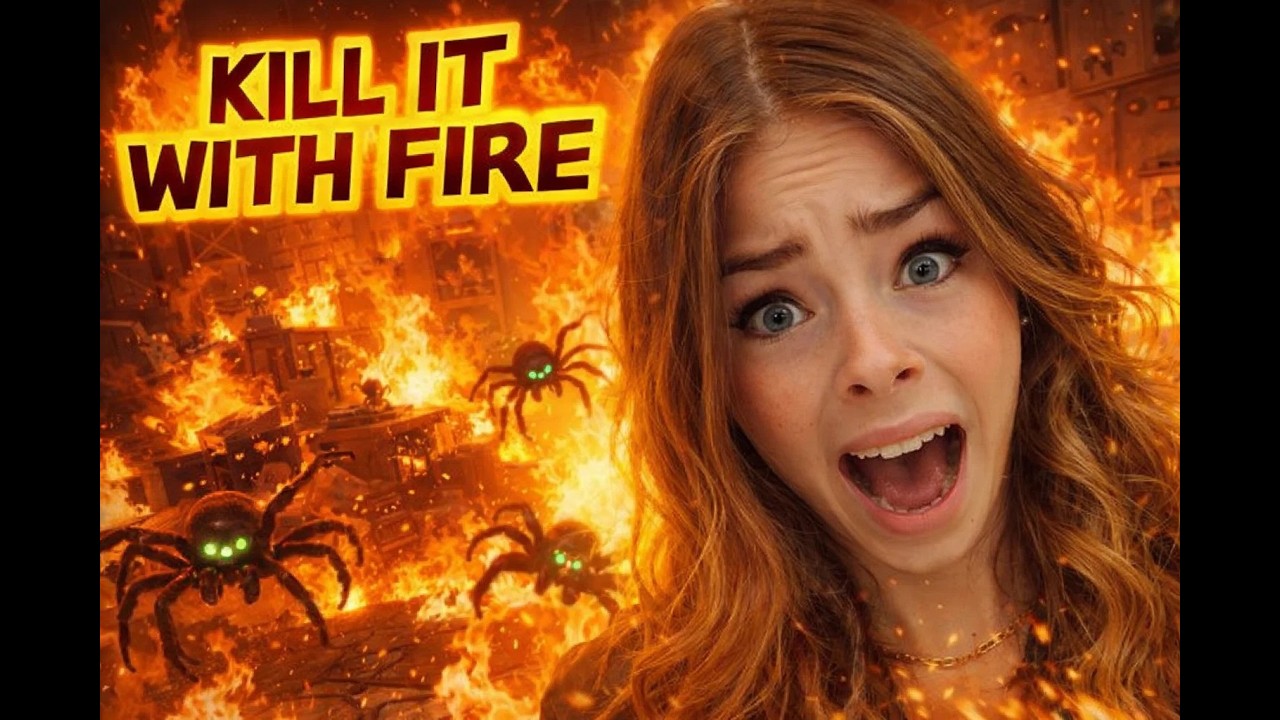 Pókfóbiások rémálma!!! (Kill it with fire)