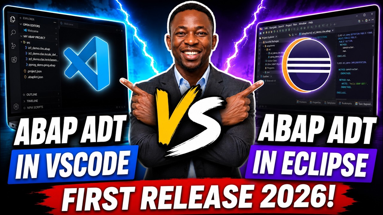 ABAP Development in VS Code &mdash; Everything You Need to Know | First Release 2026