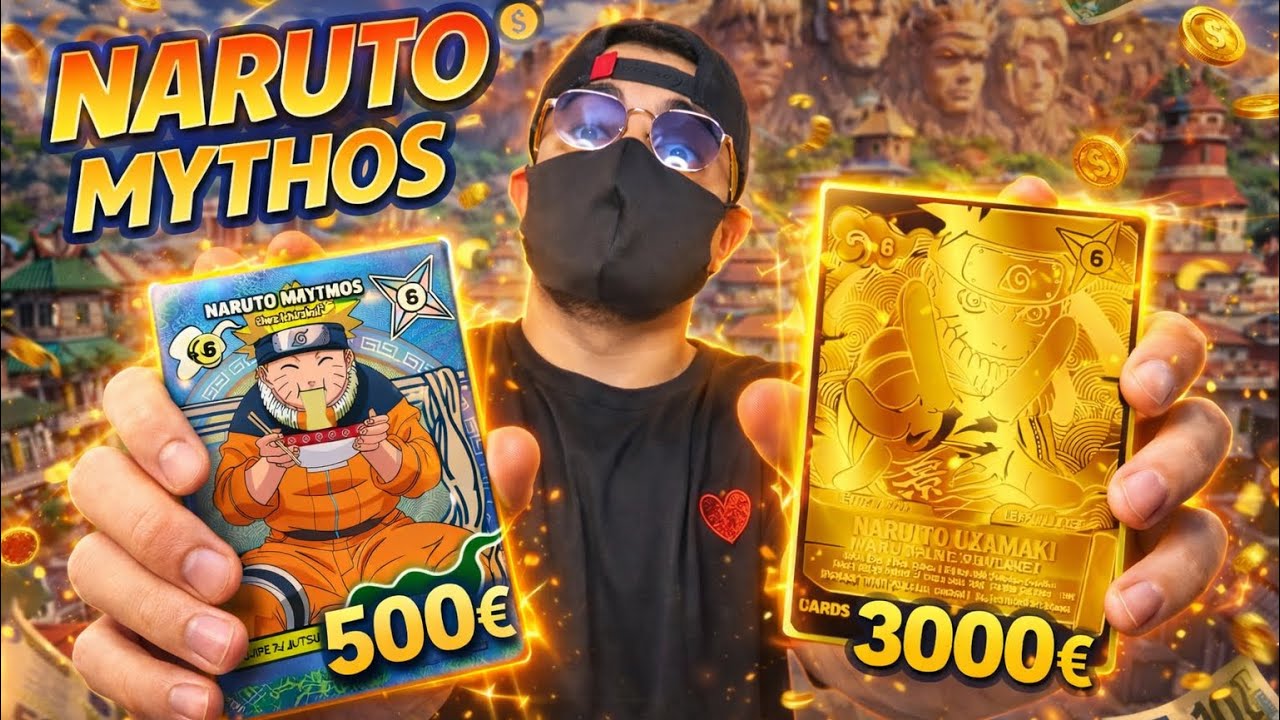 Cette carte Naruto vaut déjà 3000€… (édition limitée France)