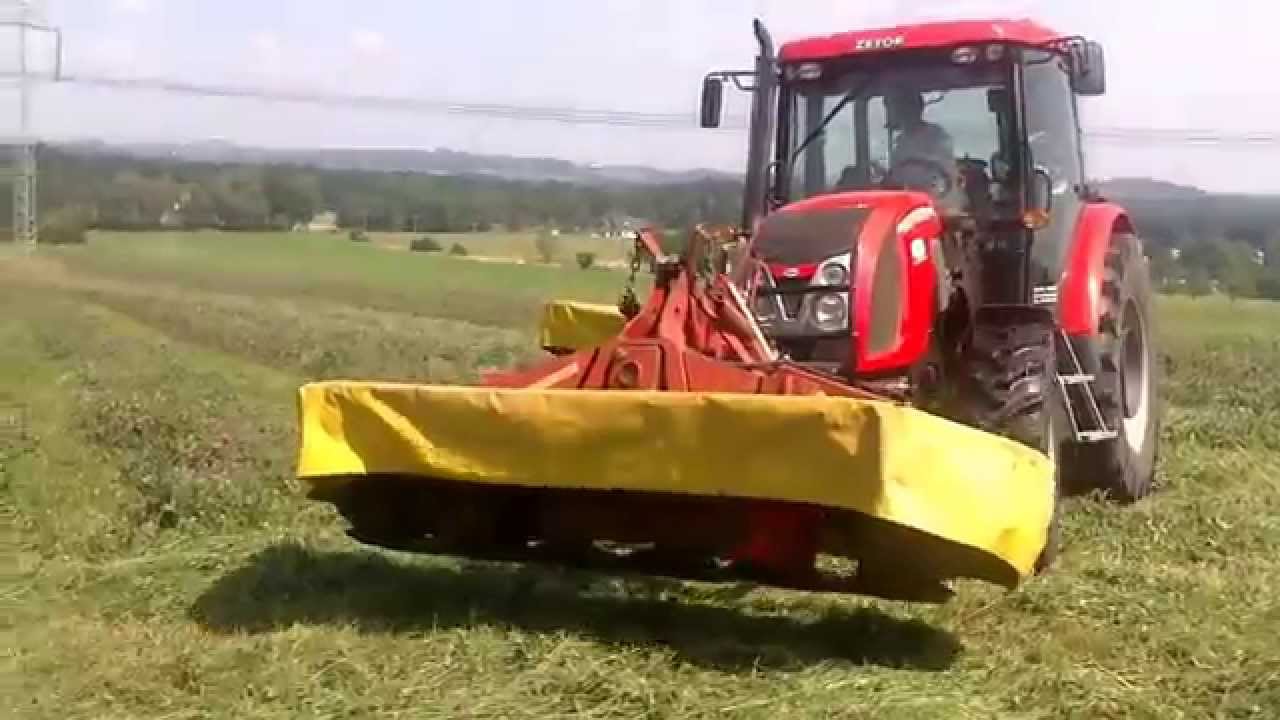 Zetor proxima 70 sečení s diskovkama Niemeyer 2,6m a 3,1m