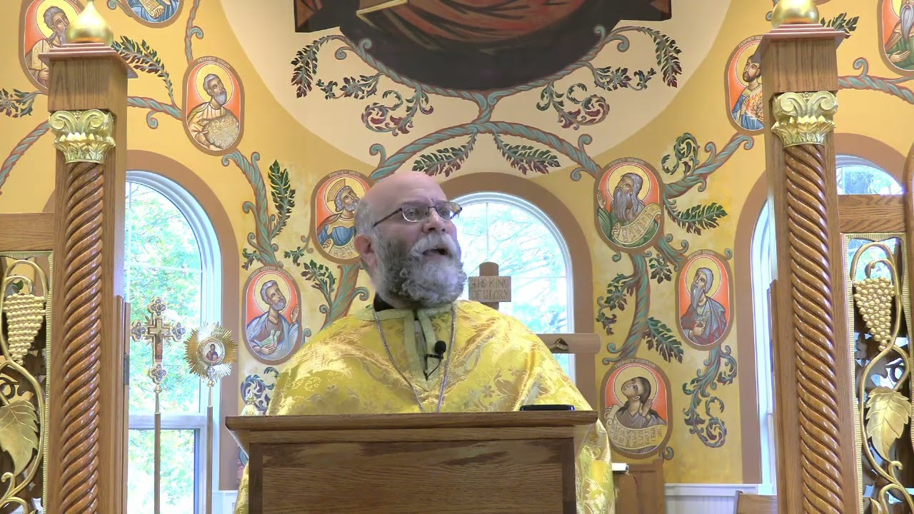Homily for the 18th Sunday After Pentecost (Oct 12, 2025) - Fr. Fred Shaheen