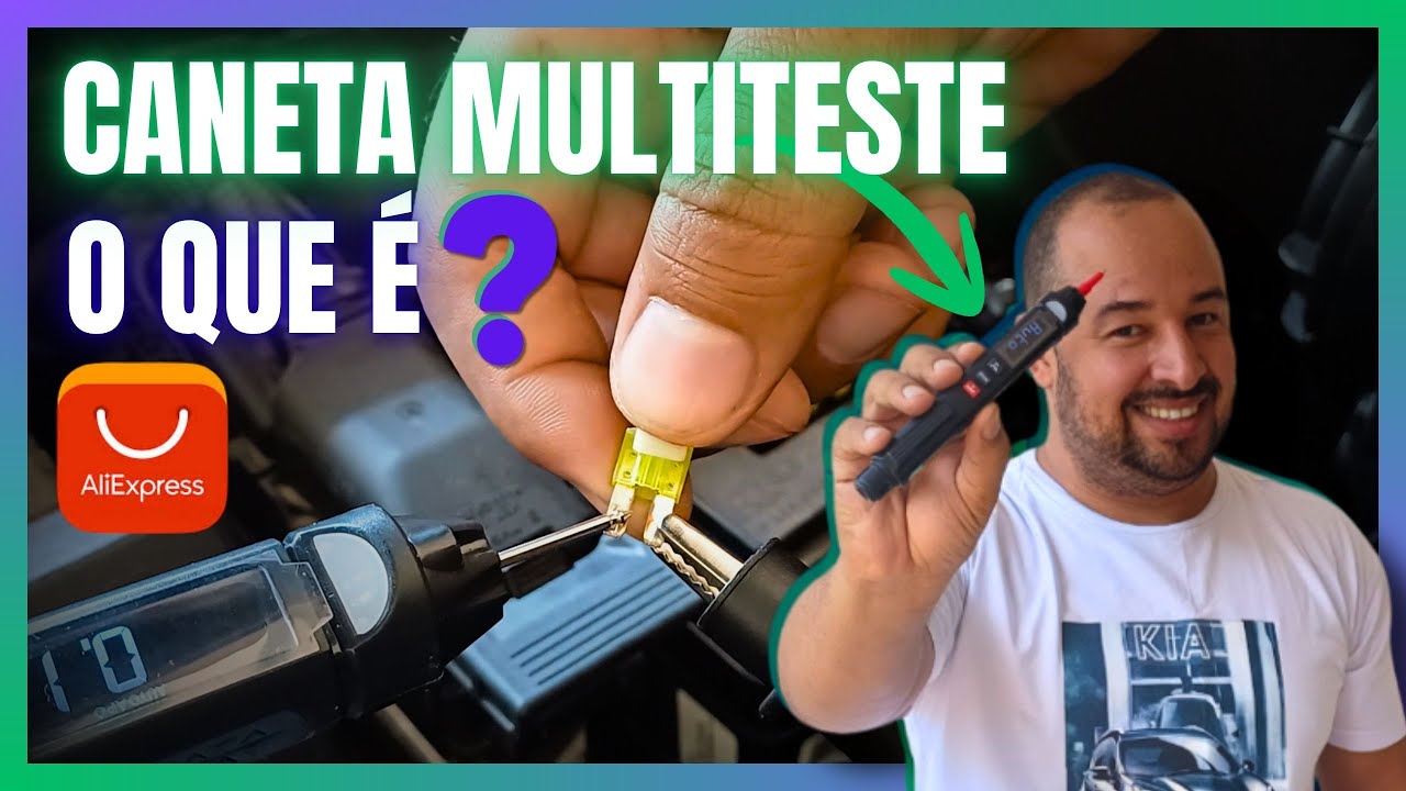 MULTIMETRO CANETA ANENG A3008 COMO FUNCIONA? QUAIS AS FUNÇÕES? O QUE DÁ PRA MEDIR? TESTES NO CARRO