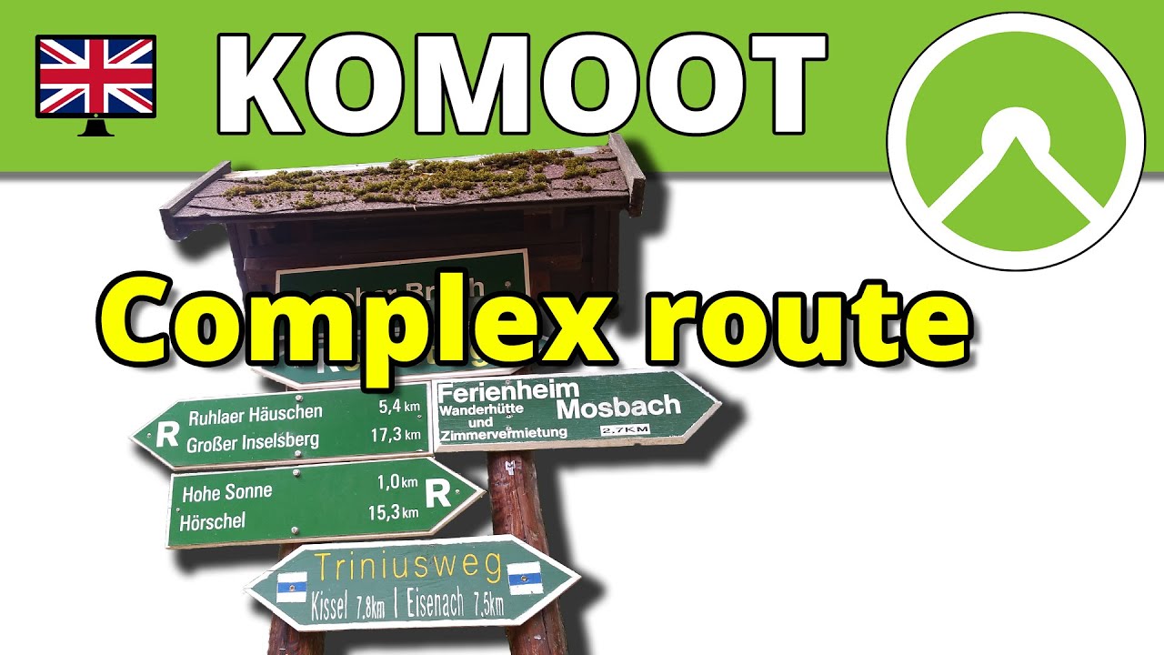 Komoot Custom Routes: Arrange Waypoints & Off-Path Planning
