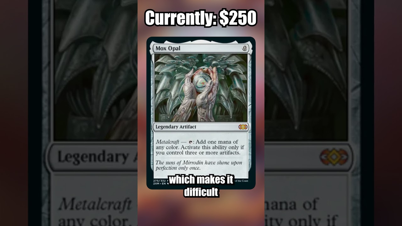 Mox Opal Costs HOW Much Now? | Weekly #MTG Finance Update
