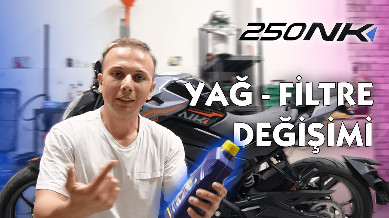 250NK Yağ Ve Yağ Filtresi Değişimi | Motosiklet Yağı Nasıl Değiştirilir?