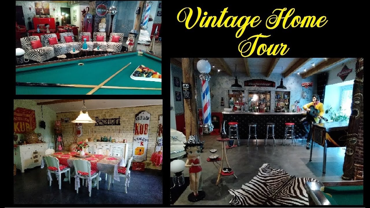Vlog/ Vintage home tour/je vous ouvre les portes de ma maison/ cherry babydoll