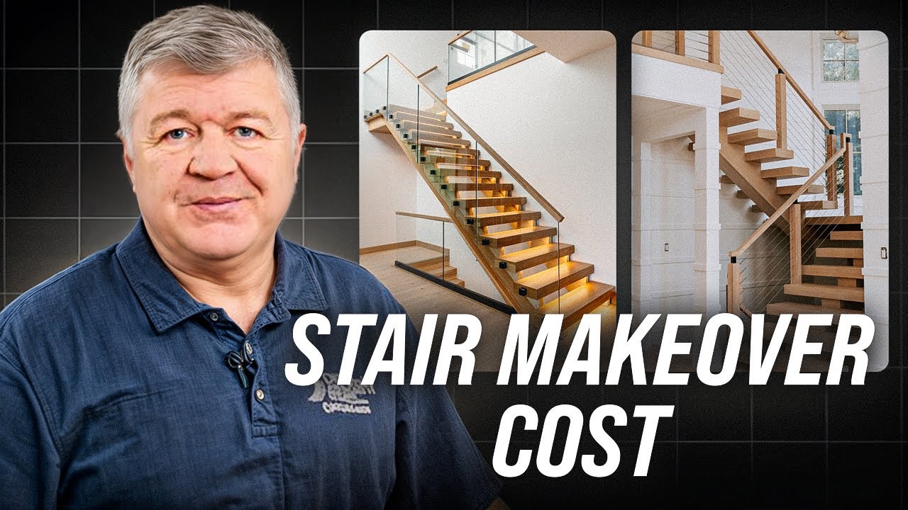 How Much Does a New Staircase Cost? Stair Makeover Cost 2025