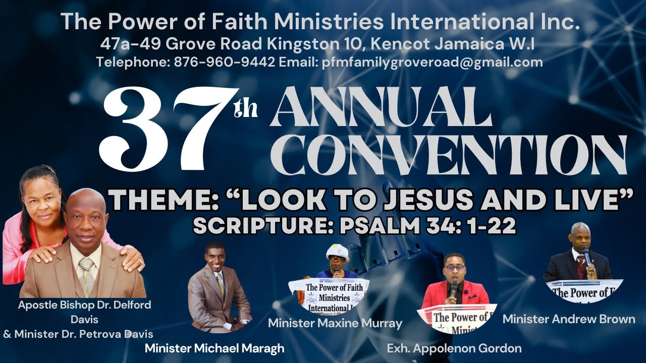 Keep Your Eyes On Jesus | Min. Andrew Brown | PFMI Grove Road Assembly 37th Annual Convention