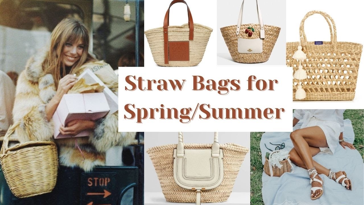 Straw Bags for Spring/Summer 2021, Basket Bag Collection | DadouChic