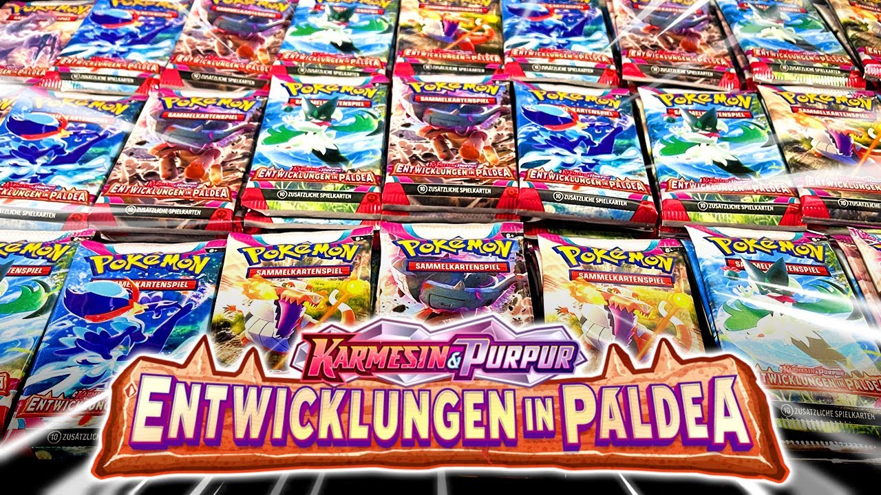 1000 ENTWICKLUNGEN IN PALDEA Pokémon BOOSTER Opening! 🔥