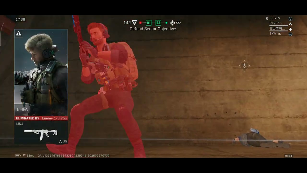 Delta Force Mobile Gameplay 2 (SD 8S Gen 4)