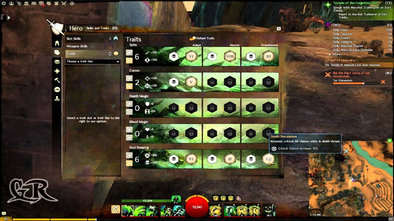 GW2 Necromancer Crit Death Shroud Build
