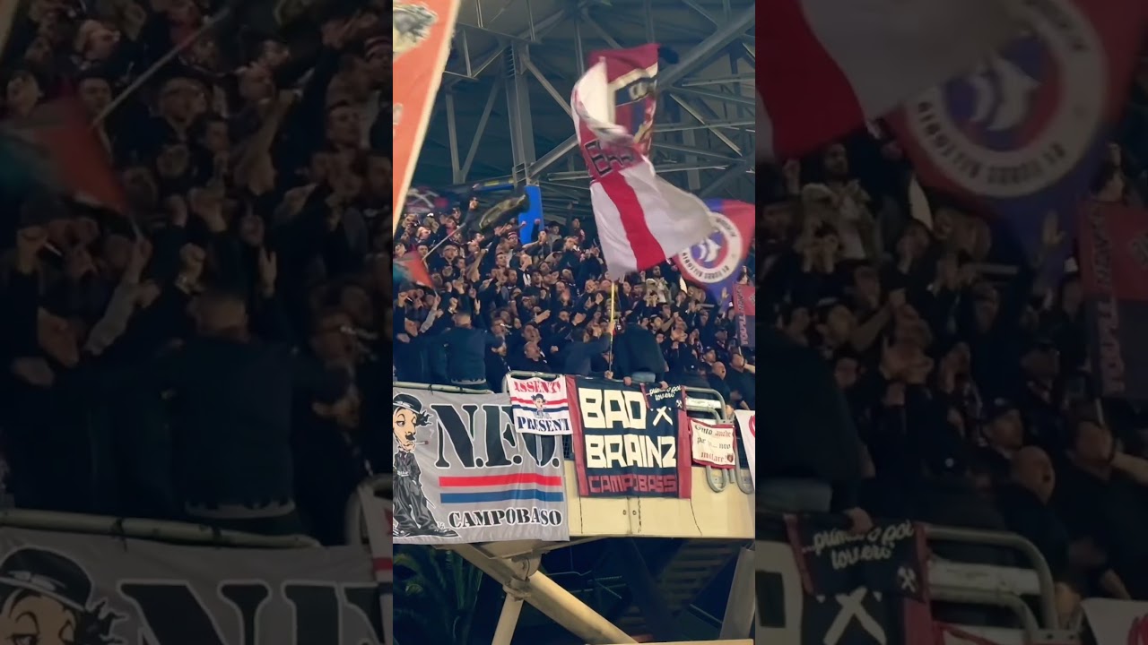 Ultras Campobasso in trasferta a San Benedetto del Tronto 2025-26.