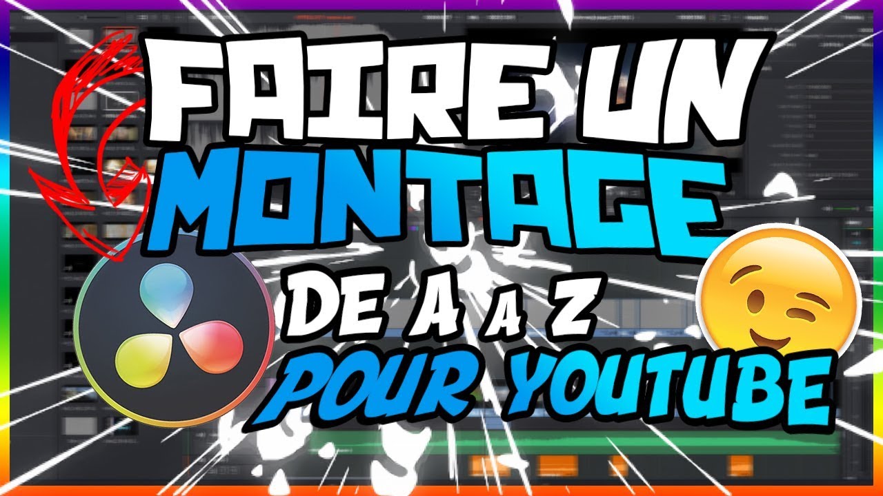 [UPDATE DVR 16 en description] FAIRE un MONTAGE de A à Z pour YOUTUBE avec Davinci Resolve 15