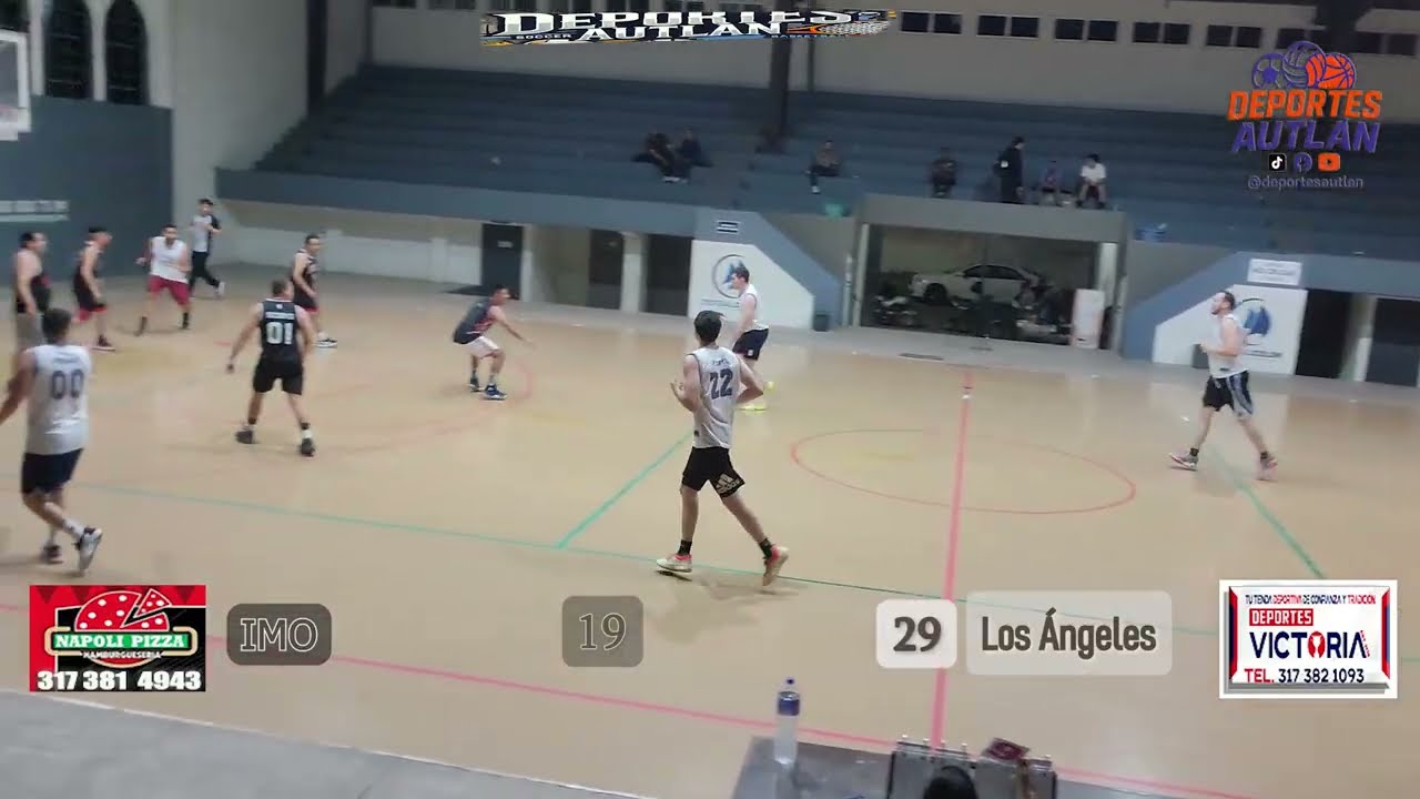 🔥 Juego de la Jornada | IMO 🆚 Los Ángeles | Liga de Básquetbol de Autlán