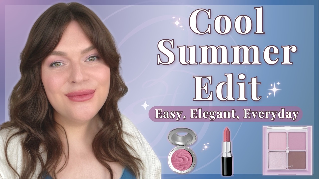 Cool Summer Makeup Tutorial 💙 True Summer Shades That Flatter Naturally