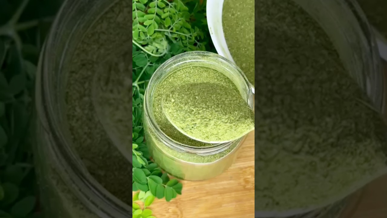 మునగాకు పొడి తయారీ విధానం How to make Drumstick Leaves Powder In Telugu #ytshorts #healthy #moringa