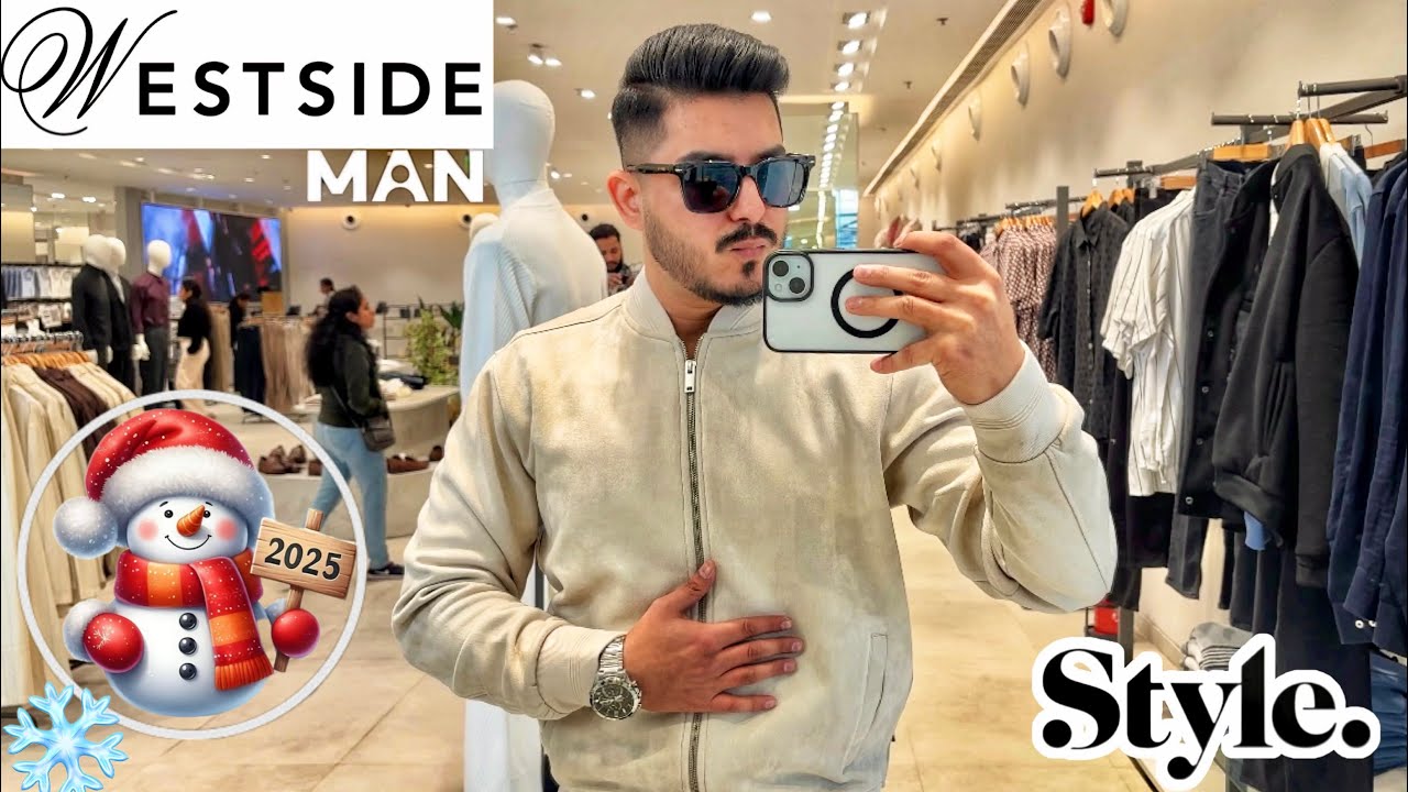 Westside Winter Collection 2025 🧣🧤 Men Outfit New Arrivals 🛍️ Westside Shopping ~ Nikhil Sharma