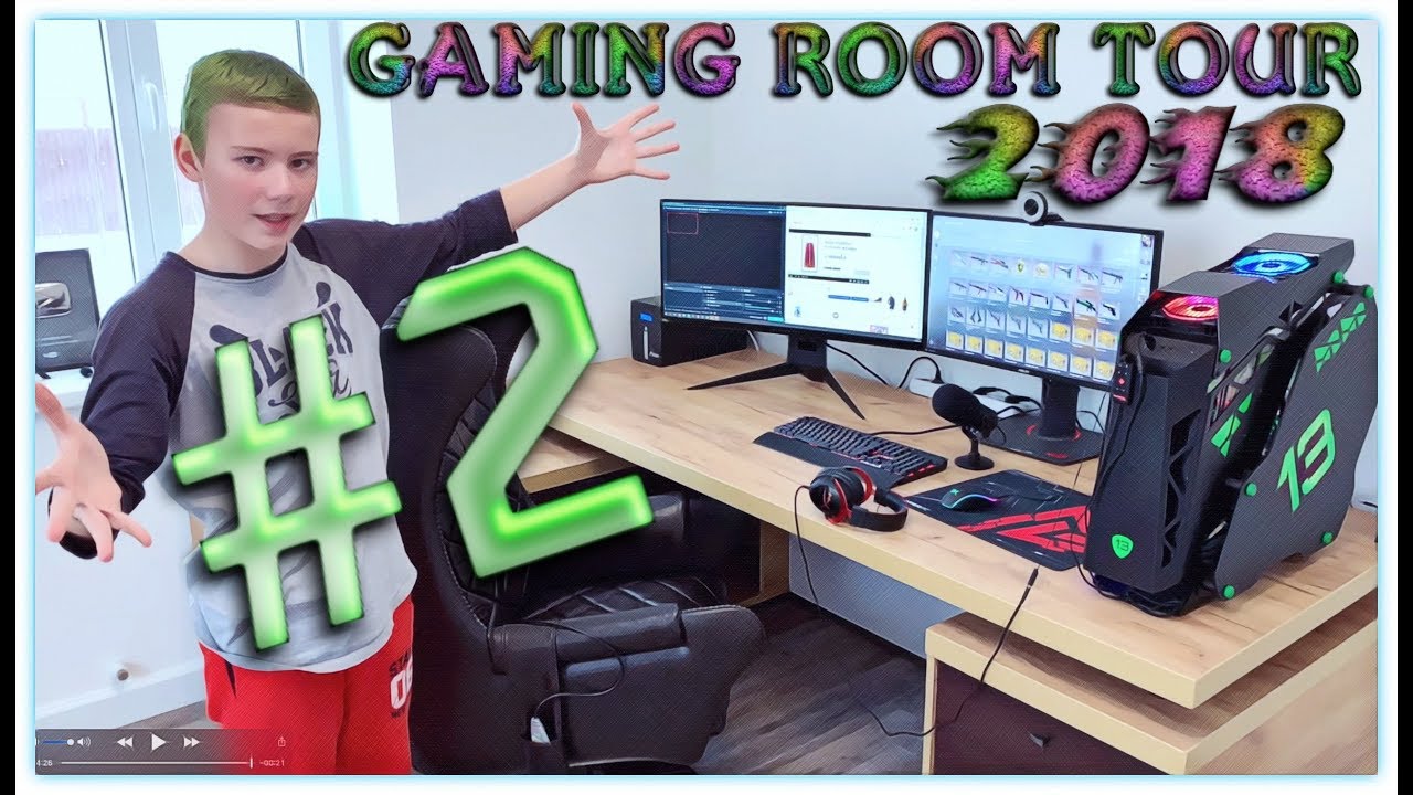 Рум тур комната геймера 2019 #2 4K МОНИТОРЫ, КОМП,ГАДЖЕТЫ 🔥 MY GAMING ROOM TOUR & SETUP